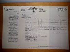 Documenti originali alfa usato  Alessandria