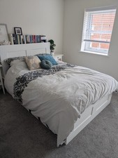 Ikea brimnes double for sale  LEICESTER