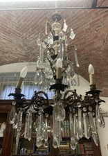 Lampadario con gocce usato  Torino