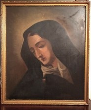 Addolorata pittura olio usato  Santo Stefano di Camastra
