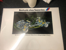 Bmw plakat anatomie gebraucht kaufen  Deutschland