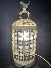 Cream metal birdcage for sale  STOKE-ON-TRENT