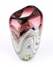 Sao glass vase for sale  Shipping to Ireland
