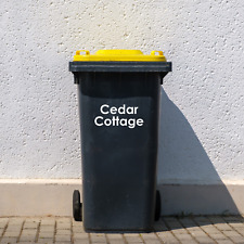 Personalised bin stickers for sale  BANWELL