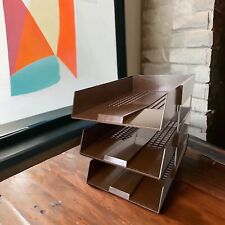 Filing trays brown for sale  HEREFORD