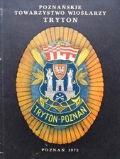 Poznań Stowarzyszenie Wioślarskie Tryton 1912-1972 POLAND sports book paperback, używany na sprzedaż  PL