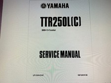 Yamaha ttr250l service d'occasion  Expédié en Belgium