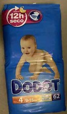 Vintage Pieluchy Pieluchy Pampers Dododot Active Baby 4 2016 ZAPIECZĘTOWANE na sprzedaż  PL