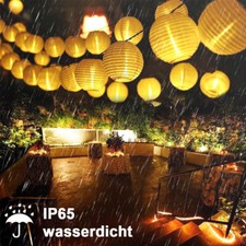 Solar lichterkette lampions gebraucht kaufen  Aspisheim, Grolsheim
