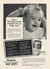Campbells baby soup for sale  Glendora