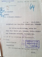 Stettin schreiben . gebraucht kaufen  Vallendar
