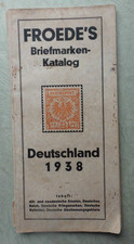 Froede briefmarken katalog gebraucht kaufen  Mühlhausen/Thüringen