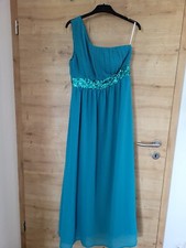 Türkis kleid festlich gebraucht kaufen  Denklingen