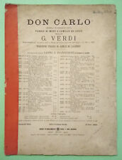 Spartito don carlo usato  Ferrara