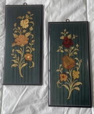 Vintage inlaid woodworks for sale  Lakeville