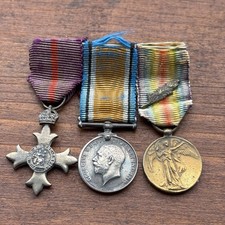 Miniature medal group for sale  SIDMOUTH