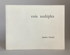 Andrée chedid voix d'occasion Andrée chedid voix d'occasion  Toulouse-