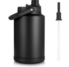 Jarro de água Sursip um galão isolado com palha, 128 oz 128 onças, azul marinho, usado comprar usado  Enviando para Brazil