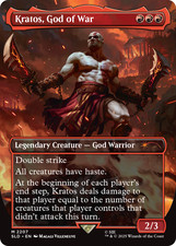 Kratos, God of War 🔥 NON-FOIL 🔥 PlayStation 🎮 Secret Lair MTG PRÉ-VENDA, usado comprar usado Kratos, God of War 🔥 NON-FOIL 🔥 PlayStation 🎮 Secret Lair MTG PRÉ-VENDA, usado comprar usado  Enviando para Brazil