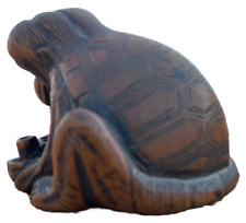 Netsuke bois sculpte d'occasion  Saint-Pierre-Quiberon