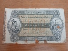 100 lire credito usato  Uta