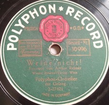 Polyphon rchester gesang gebraucht kaufen  Sebnitz