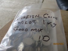 Foreign coins 1kg. for sale  GLASGOW