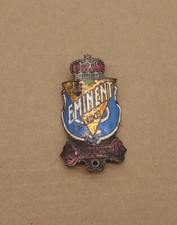 Vintage Bicicleta Bicicleta Ciclismo Eminente Deluxe Quadro Headbadge Substituição comprar usado  Enviando para Brazil
