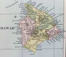 Vintage 1896 hawaiian for sale  Augusta