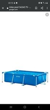 Intex pool rectagular for sale  BOOTLE