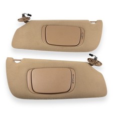 1999-2004 Jeep Grand Cherokee conjunto de par de para-sol lateral para motorista e passageiro bronzeado comprar usado  Enviando para Brazil