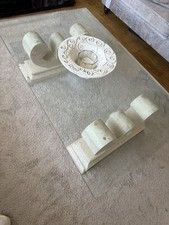 Glass coffee table for sale  LOUGHTON