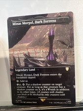 Minas Morgul, Dark Fortress (Borderless) Commander: the Lord of the Rings: Tales comprar usado  Enviando para Brazil