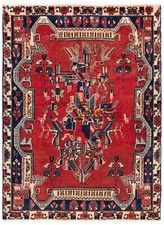 Sirjan tapis persan d'occasion  Expédié en France