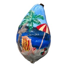 Hand painted coconut for sale  Nashua