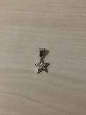 Ciondolo stella metallo usato  Novara