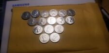 Conjunto de 16 moedas diferentes de 5 centavos do Canadá 1953 a 1968. comprar usado  Enviando para Brazil