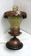 Vintage kupfer tischlampe gebraucht kaufen  Grebenstein