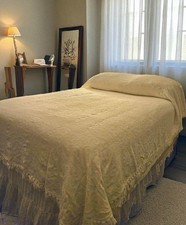 Vintage bedspread maltese for sale  San Diego
