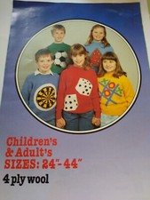 Knitting patterns jumpers for sale  BEDFORD
