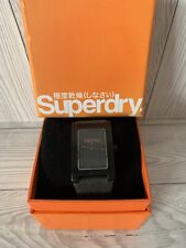 Superdry black metal for sale  WHITEHAVEN