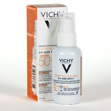 Vichy Capital Soleil UV - IDADE DIÁRIA COLORIDA. Fluido de água antienvelhecimento 40ml comprar usado  Enviando para Brazil
