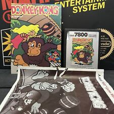 Donkey Kong W.Manual Atari 7800 Nintendo 1988 TESTADO FRETE RASTREADO GRÁTIS comprar usado  Enviando para Brazil