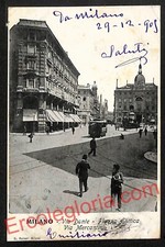 Ag9054 cartolina epoca usato  Milano