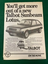 New talbot sunbeam for sale  BRISTOL