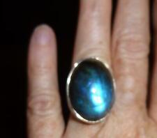 Bague labradorite argent d'occasion  Sauveterre-de-Comminges