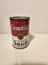 Usado, BANK CAMBELL'S SOUP LATA DE SOPA DE METAL BANCO, 125º ANIVERSÁRIO comprar usado  Enviando para Brazil