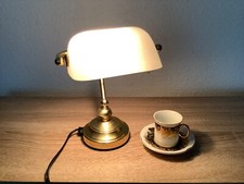 Vintage bankerlampe tischlampe gebraucht kaufen  Mülheim an der Ruhr