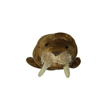 Wild Republic Walrus bicho de pelúcia marrom macio brinquedo realista presas mar 14" comprar usado  Enviando para Brazil
