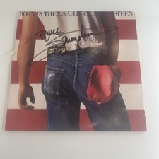 Usado, Bruce Springsteen lp assinado nascido nos EUA 1985 comprar usado  Enviando para Brazil